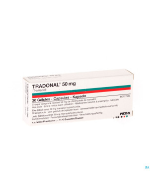 Tradonal caps 30 x 50mg