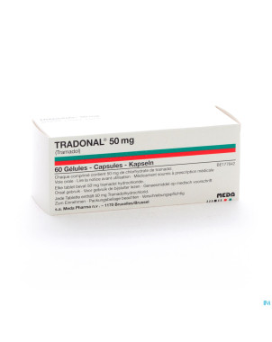 Tradonal caps 60 x 50mg