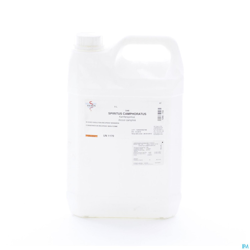 Camphre alcool    5l fag