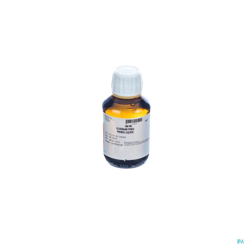 Phenol liquide 90% usp23    100ml aca