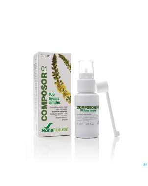 Soria composor buccosor spray gorge+propolis  30ml