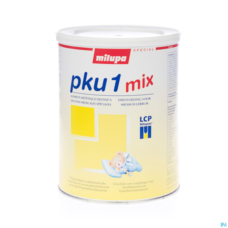 Pku1 mix milupa   fl 1000g