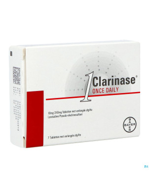 Clarinase 240/10 once daily comp 7