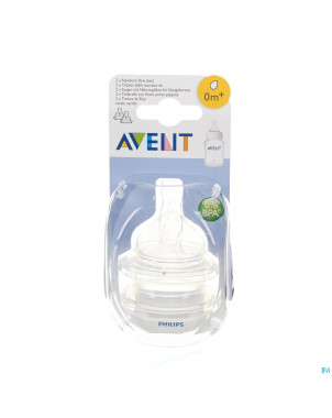Philips avent tetine nourrisson 1trou    2