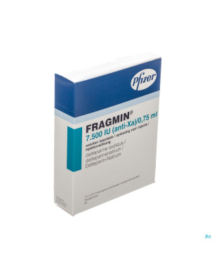 Fragmin ser sc 10x 7500u/0,75ml