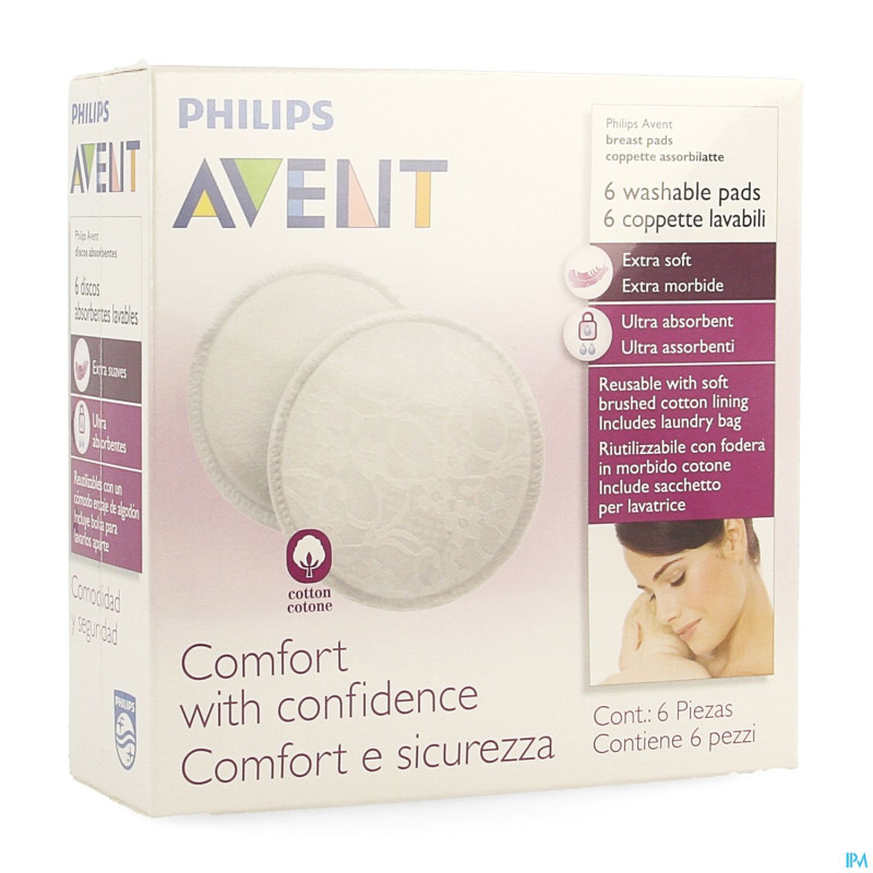 Philips avent coussinet allaitem.lavable    6