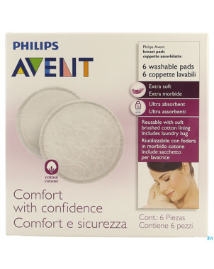Philips avent coussinet allaitem.lavable    6