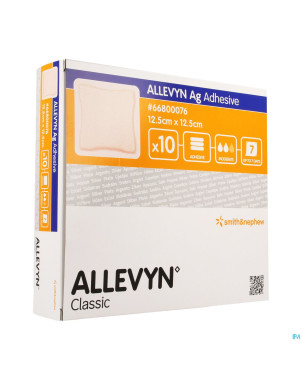 Allevyn pans adh hydrocel. 12,5x12,5cm 10 66800010