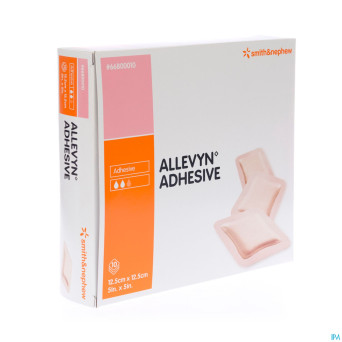 Allevyn pans adh hydrocel. 12,5x12,5cm 10 66800010