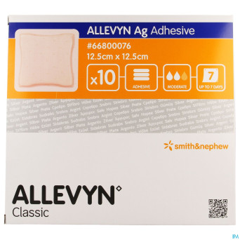 Allevyn pans adh hydrocel. 12,5x12,5cm 10 66800010