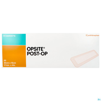 Opsite post op    30,0cmx10,0cm  20 66000715