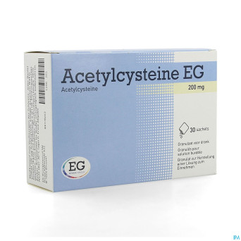 Acetylcysteine eg sach 30x200mg