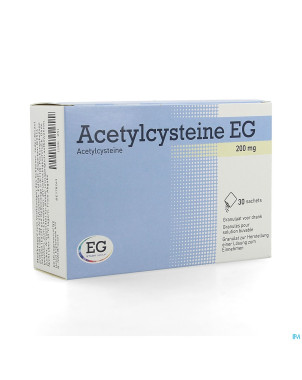 Acetylcysteine eg sach 30x200mg