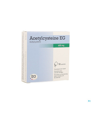 Acetylcysteine eg sach 10x600mg