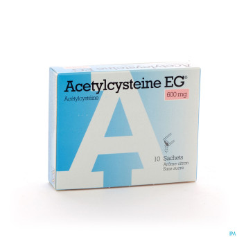 Acetylcysteine eg sach 10x600mg
