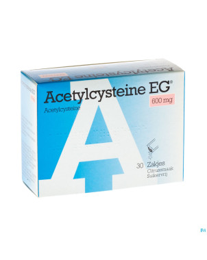 Acetylcysteine eg sach 30x600mg