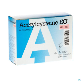 Acetylcysteine eg sach 30x600mg