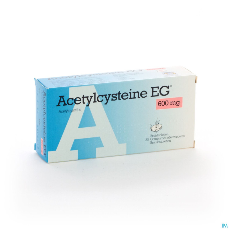 Acetylcysteine eg 600mg comp eff. 30x600mg