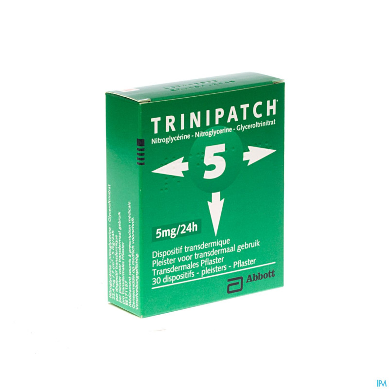 Trinipatch syst transdermic 30x 5mg