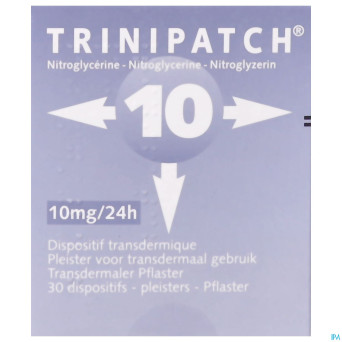 Trinipatch syst transdermic 30x10mg