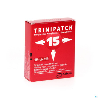 Trinipatch syst transdermic 30x15mg