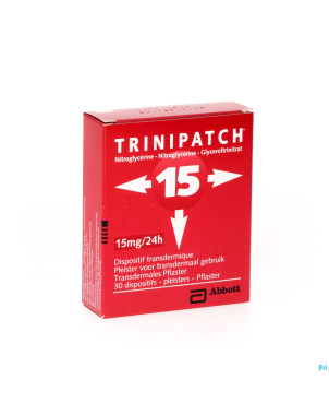 Trinipatch syst transdermic 30x15mg