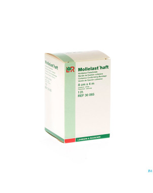 Mollelast haft bande elast adh    8cmx 4m 30065