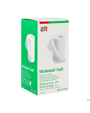 Mollelast haft bande elast adh    10cmx 4m 30066