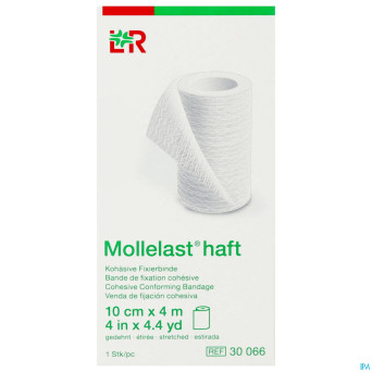 Mollelast haft bande elast adh    10cmx 4m 30066