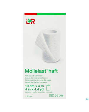 Mollelast haft bande elast adh    10cmx 4m 30066