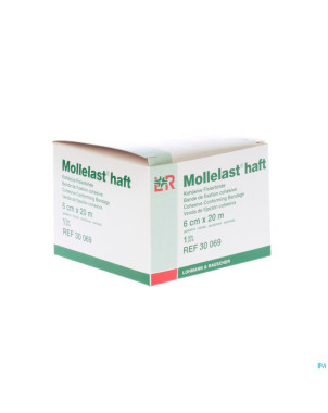 Mollelast haft bande elast adh    6cmx20m 30069
