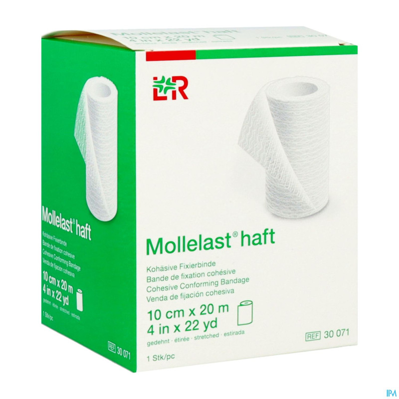Mollelast haft bande elast adh    10cmx20m 30071
