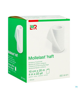Mollelast haft bande elast adh    10cmx20m 30071