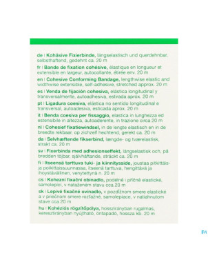 Mollelast haft bande elast adh    10cmx20m 30071