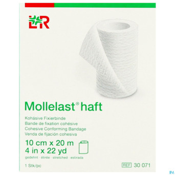 Mollelast haft bande elast adh    10cmx20m 30071