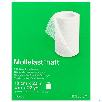 Mollelast haft bande elast adh    10cmx20m 30071