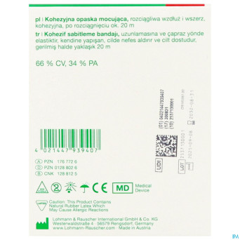 Mollelast haft bande elast adh    10cmx20m 30071