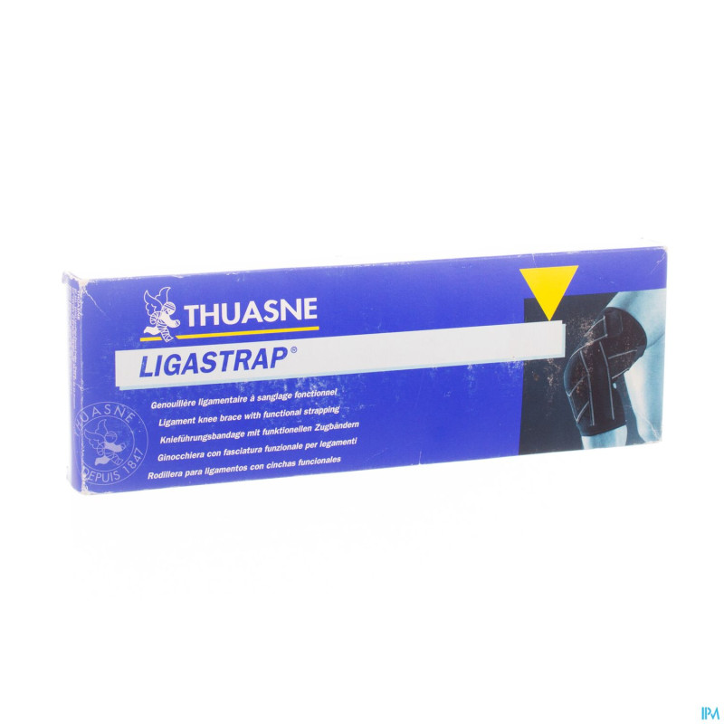 Ligastrap genouillere noir    t2 2170