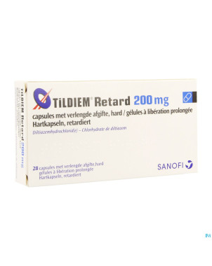 Tildiem retard 200 caps 28x200mg