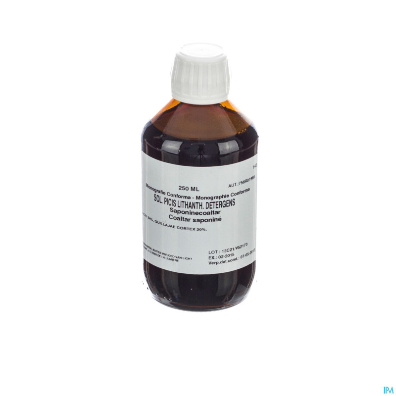 Coaltar saponine liq    250ml fag