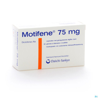 Motifene caps 56 x 75 mg
