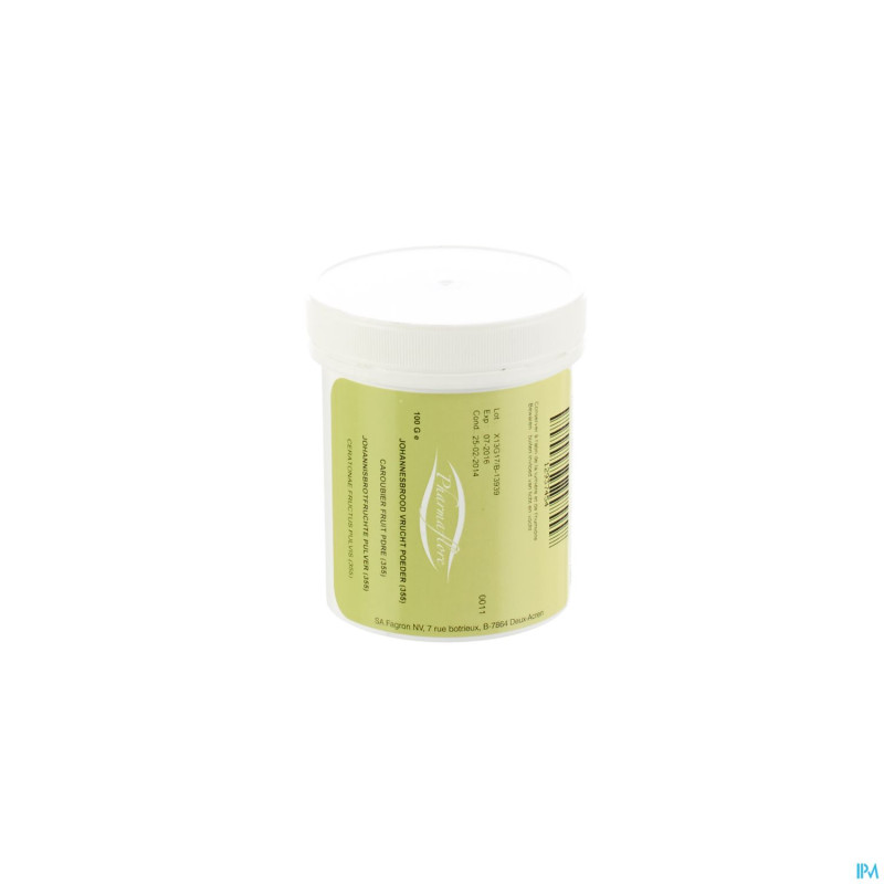 Caroubier fruit pdr    100g pharmafl