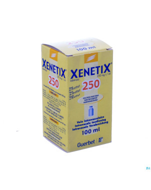 Xenetix sol inj 250 mg/1 ml 100 ml