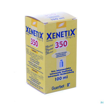 Xenetix sol inj 350 mg/1 ml 100 ml