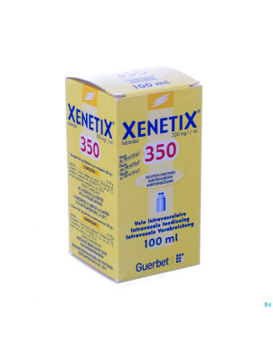 Xenetix sol inj 350 mg/1 ml 100 ml