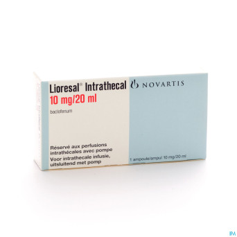 Lioresal intrathecal amp 10mg/20ml