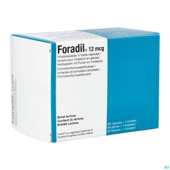 Foradil caps 60 x 12 mcg