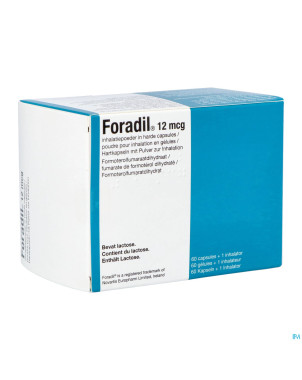 Foradil caps 60 x 12 mcg