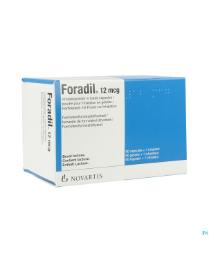 Foradil caps 60 x 12 mcg