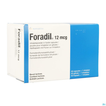Foradil caps 60 x 12 mcg